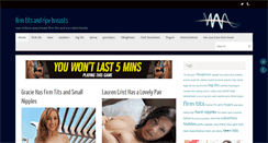 Desktop Screenshot of firm-tits.com